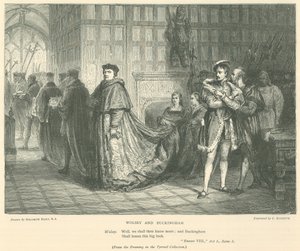 Ilustração para o rei Henrique VIII de English School