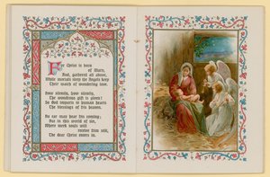 Ilustração para O Little Town Of Bethlehem de English School