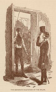 Ilustração para "The History of Pendennis" de Thackeray (litografia) de English School
