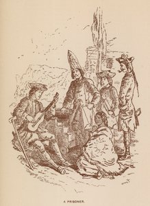 Ilustração para The Virginians de Thackeray (litografia) de English School