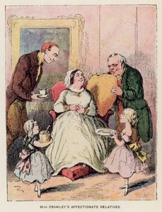 Ilustração para Vanity Fair por Thackeray de English School