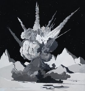 Ilustração para a história de Arthur C Clarke de English School