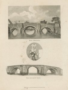 Ilustrações retratando a ponte do arco de English School