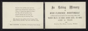 Em Loving Memory of Florence Nightingale de English School