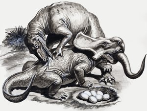 Nos Dias dos Dinossauros: Descoberta no Deserto de English School