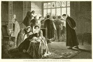 Na embaixada inglesa, 25 de agosto de 1572 (o dia de São Bartolomeu) de English School