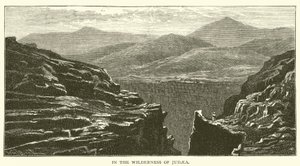 No Deserto da Judéia (gravura) de English School