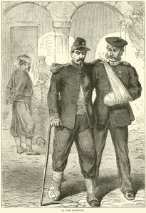 No hospital, novembro de 1870 de English School