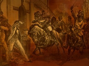 Rebelião Indiana de 1857, ilustração de "Cassell
