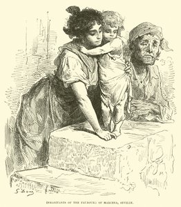 Habitantes do Faubourg de Marcena, Sevilha de English School
