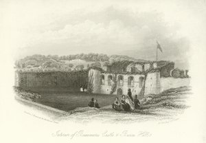 Interior do Castelo de Beaumaris e Baron Villa de English School