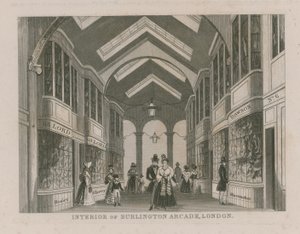 Interior, de, burlington, arcada de English School