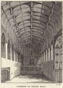 Interior, de, Crosby, corredor, em, chelsea de English School