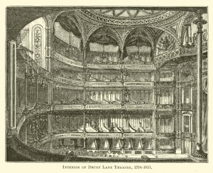 Interior do Teatro Drury Lane, 1794-1811