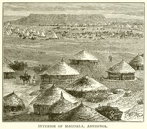 Interior, de, magdala, abyssinia de English School
