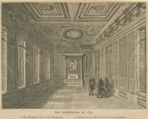 Interior, de, palácio, corte, de, a, Marshalsea, prisão de English School