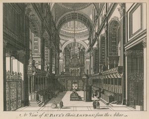 Interior, de, st, pauls, catedral de English School
