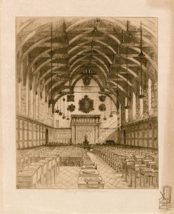 Interior da Escola de Westminster de English School