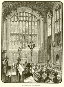 Interior da capela de English School