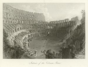 Interior do Coliseu, Roma