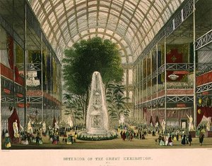 Interior da Grande Exposição de English School