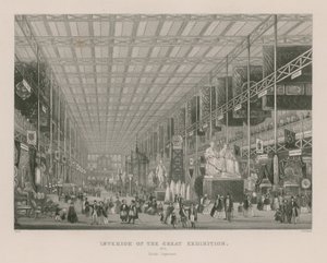 Interior da Grande Exposição, 1851, Departamento Britânico de English School