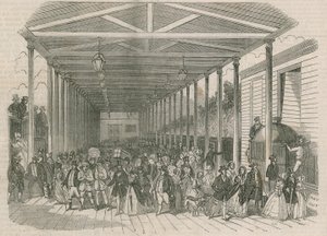 Interior do terminal ferroviário Great Western de English School