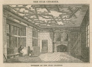 Interior da Câmara da Estrela, Westminster de English School