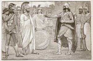 Entrevista entre Agesilaus e Pharnabazus de English School