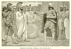 Entrevista entre Agesilaus e Pharnabazus de English School