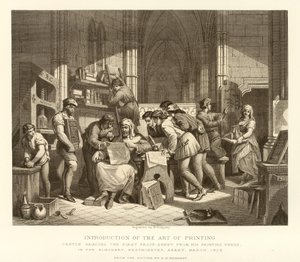 Introdução da arte da impressão de English School