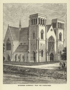 Catedral de Inverness, do Noroeste de English School