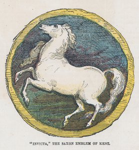 Invicta, o emblema saxão de Kent de English School