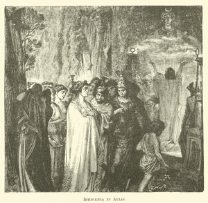 Iphigenia em Aulis (gravura) de English School