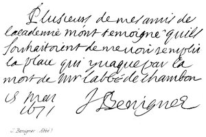 J Benigner (Abade) de English School