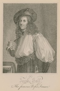 Jacob Hall, o famoso dançarino de corda de English School