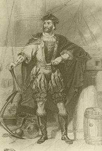 Jacques Cartier (1494-1557, explorador francês de English School