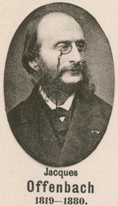 Jacques Offenbach (gravura) de English School