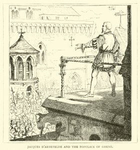Jacques dArtevelde e a população de Ghent de English School