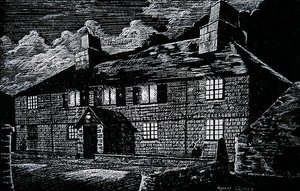 Jamaica Inn, Bodmin Moor, Cornualha (litho) de English School