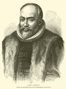 James Arminius (gravura) de English School