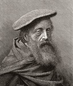 James Clarke Hook, da revista de arte, publicado em 1878 de English School