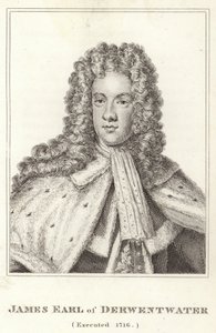James Earl of Derwentwater, executado em 1716 de English School
