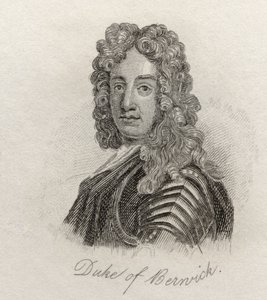 James FitzJames, 1º Duque de Berwick, do &39;Crabb&39;s Historical Dictionary&39;, publicado em 1825 de English School