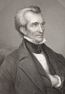 James Knox Polk, da &39;Galeria de Retratos Históricos&39;, publicado em 1880 de English School