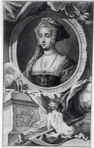 Jane Seymour, gravada por Jacobus Houbraken, 1746 de English School