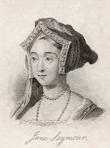 Jane Seymour, do &39;Crabb&39;s Historical Dictionary&39;, publicado em 1825 de English School