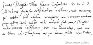 James Dausa, (filmes) de English School