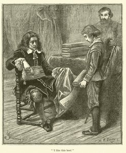 Jean Baptiste Colbert em criança, "Gosto mais disto" (gravura) de English School