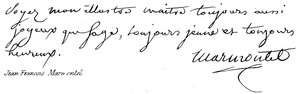 Jean Francois Marmontel de English School